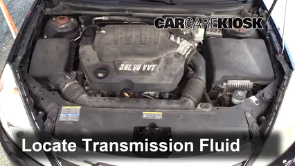 2009 Saturn Aura XR 3.6L V6 Transmission Fluid Check Fluid Level